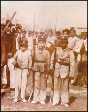 Niños paraguayos en la Guerra contra la Triple Alianza