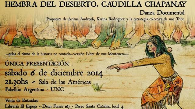 Caudilla Chapanay, hembra del desierto