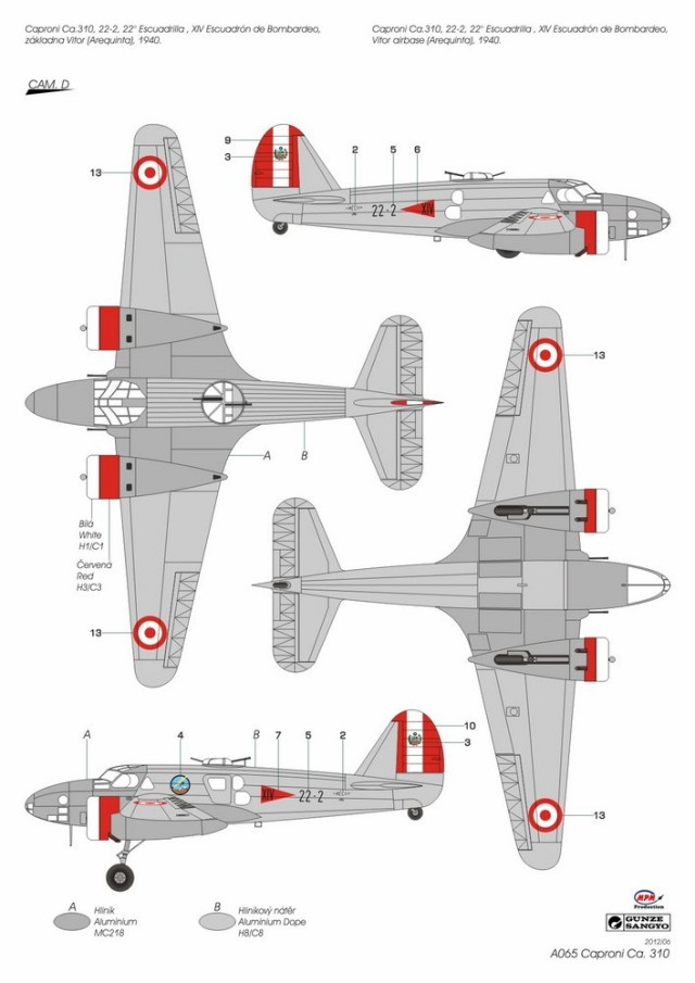 Caproni Bergamaschi Ca. 310 “Perú”